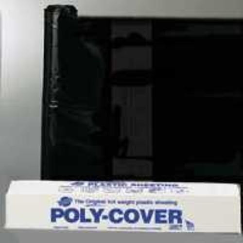 WARP BROTHERS 4MIL 28X100 BLACK POLY COVER