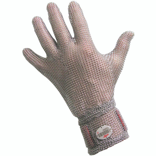 WELLS LAMONT METAL MESH 7.5" CUFF GLOVE M