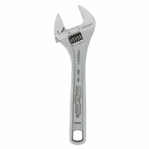 CHANNELLOCK 6" CHROME ADJUSTABLE WRENCH