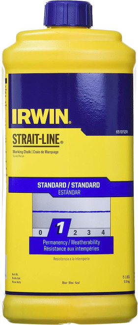 IRWIN 5 LB. BLUE MARKING CHALK