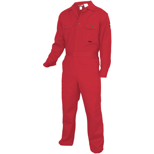 MCR SAFETY DELUXE FR COVERALL RED 52