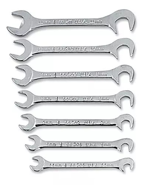 WRIGHT TOOL 7 PC. MINATURE METRIC COMBINATION WRENCH SET