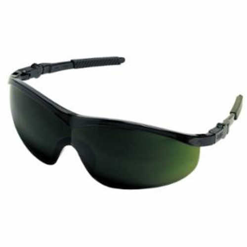 MCR SAFETY STORM BLACK FRAME FILTER5.0 GREEN LENS SAFTEY GL