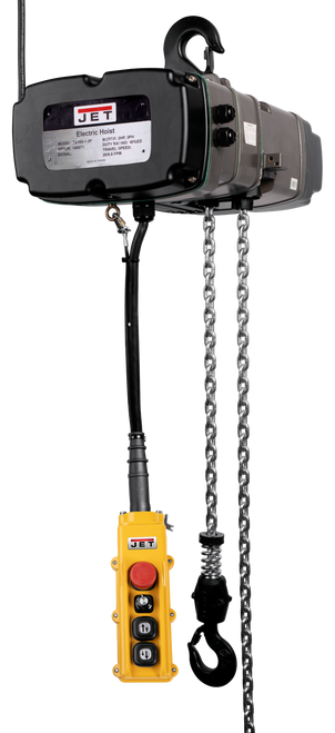 JET JT9-144027 TS050-100 1/2T Electric Hoist 100' Lift 3PH 460V