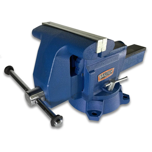 BAILEIGH BA9-1227988 Bv-8I; 8" Industrial Bench Vise With Integrated Pipe Jaws