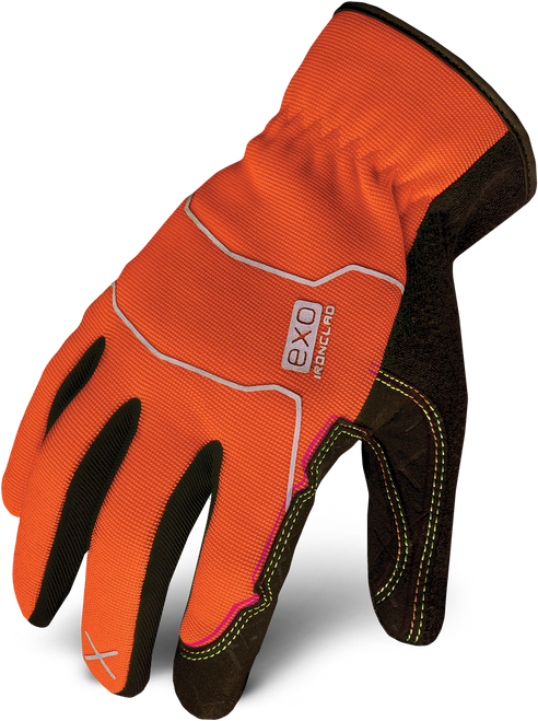 Ironclad EXO2 Hi-Viz Utility Safety Orange EXO2-HSO-02-S