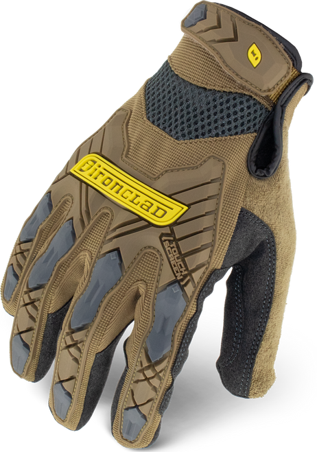 Ironclad Impact Touch Brown IEX-PIG-03-M