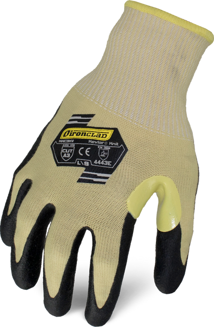 Ironclad Knit A3 Kevlar Foam Nitrile Touch (VEND-PACK) KKC3KV-01-XS