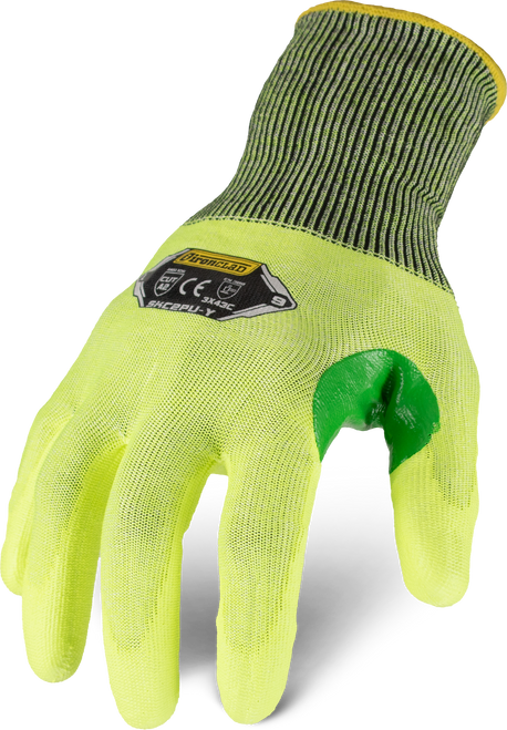 Ironclad Knit A2 S PU Touch Yellow (Vend-Pack) SKC2PU-Y-01-XS