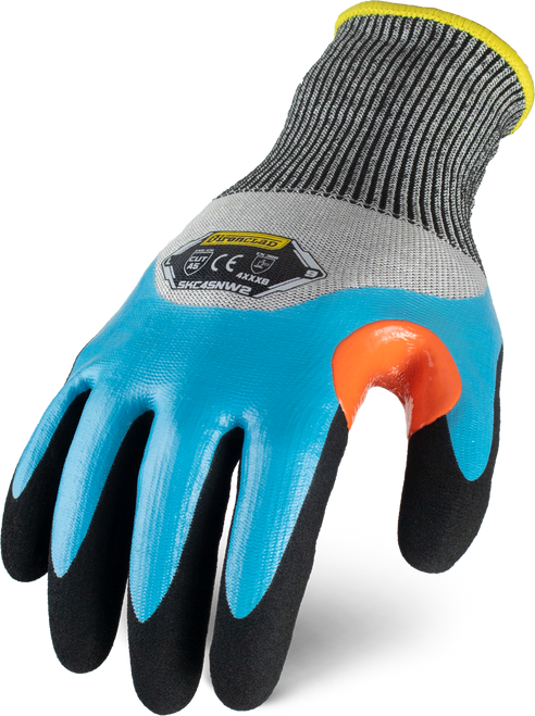 Ironclad Knit A7 Insulated HPPE Sandy Nitrile 3/4 Touch SKC4SNW2-01-XS