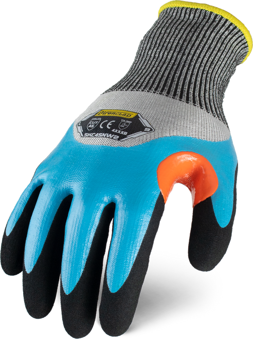 Ironclad Knit A7 Insulated HPPE Sandy Nitrile 3/4 Touch SKC4SNW2-05-XL