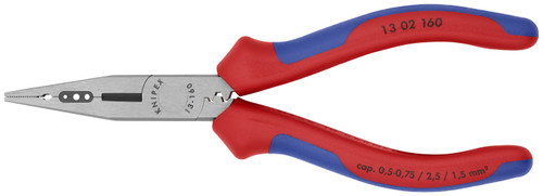 KNIPEX 4-in-1 Electricians' Pliers-Metric Wire 1302160SB