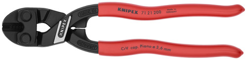 KNIPEX CoBolt® High Leverage 20° Angled Compact Bolt Cutters 7121200SBA