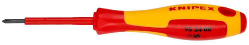 KNIPEX Phillips Screwdriver, 2 1/2"-1000V Insulated, P0 982400