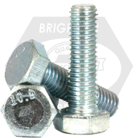 M16-1.50 x 70 mm Hex Cap Screws, Metric Class 10.9, Zinc Cr+3 Bake, Partial Thread, Fine (UNF), Alloy Steel, DIN 960, Qty 25
