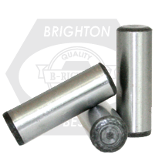 M5 x 55 mm Dowel Pins, Alloy, DIN 6325, Plain, Qty 100