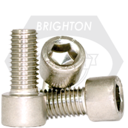 M14-2.00 x 100 mm Socket Head Cap Screws 316 Stainless Steel A4, Fully Threaded, Qty 25