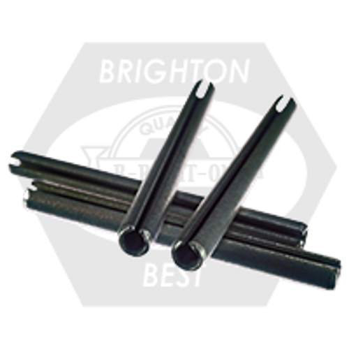 M10 x 45 mm Spring Pins Zinc Cr+3, Qty 100