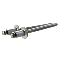 Ssb4-2 1/8" x 1/8" (.063-.125) 304 Stainless Steel/Steel Zinc Dome Head Rivet (Inch) 09Bs42, Qty 1500