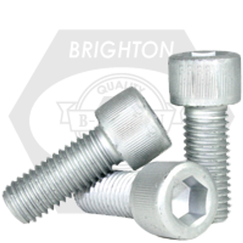 M5-0.80 x 60 mm Socket Head Cap Screw, Class 12.9, ISO 4762 /, DIN 912 Mechanical Zinc Cr+3, Partially Threaded, Qty 1500