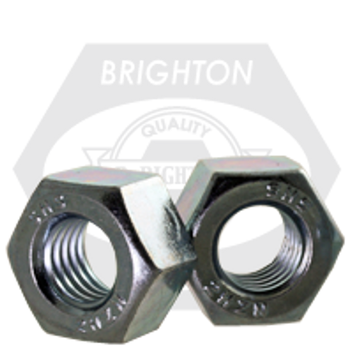1 3/8"-8 Metal Keg Heavy Hex Nuts A194 / Sa 194 2H Heavy 8 Pitch Zinc Cr+3 (Metal Keg), Qty 200