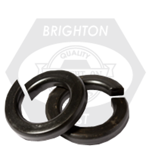 1 3/8" Regular Split Lock Washers, Plain Finish, Qty 200