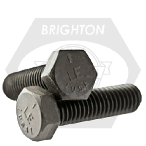 9/16"-18 x 3 3/4" Hex Cap Screws, Grade 5, Fine, Med. Carbon, Plain Finish, Made in USA, Qty 175