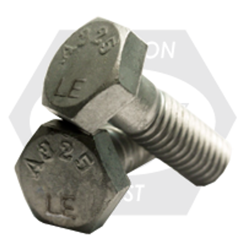 7/8"-9 x 6 1/2" A325 Type 1 Heavy Hex Structural Bolt, HDG Hot-Dipped Galvanized, (USA), Qty 75