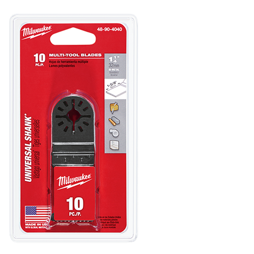 Milwaukee I 1-1/4" BI-METAL BLADE 10PK