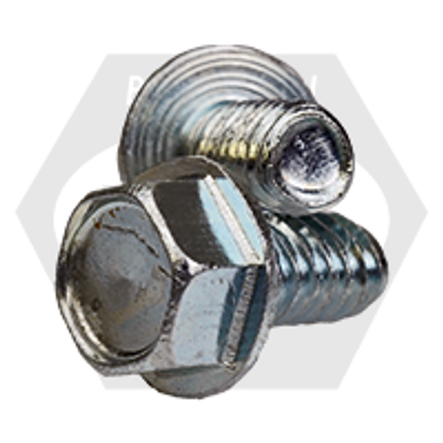 #8-32 x 3/8" Indent Hwh Unslot Thread Rolling Screws Zinc Cr+3/Wax, Fully Threaded, Qty 10000