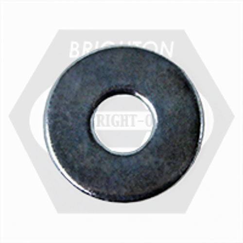 M3, DIN 9021B Fender Washer, Grade C Zinc Cr+3, Qty 25000