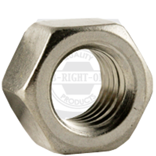 7/16"-14, Coarse, Hex Nuts, Coarse,, 18-8 Stainless Steel A2, Qty 100