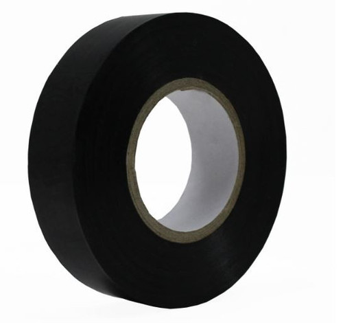 3/4" x 66Ft, 0.18mm (7.0Mil) General Purpose - Black Proferred Vinyl Electrical Tape, Qty 10