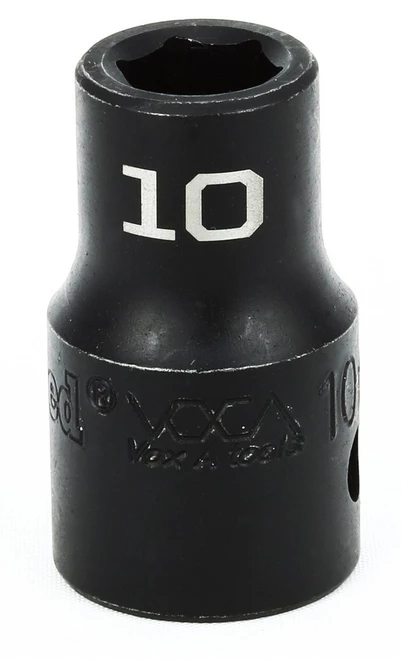 32 mm Deep Impact 6 Point Impact 1/2" Drive Metric Socket, Qty 1
