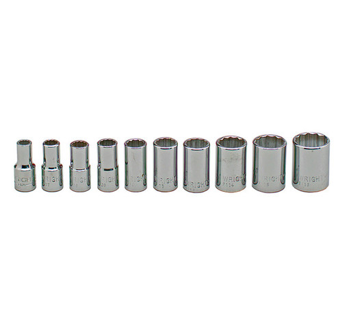 1/2" Drive 19 Piece SAE (Wrt 422) USA Socket Master Set, Qty 1