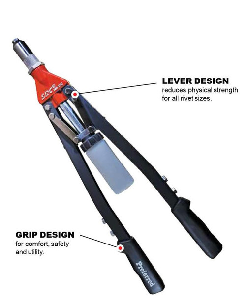 Hr 730 Proferred Lever-Operated Hand Rivet Tool Model, Qty 1