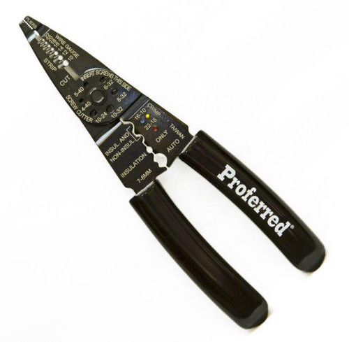 Stripper/Crimper Proferred 2 In 1 Wire Stripper/Crimper, Qty 1
