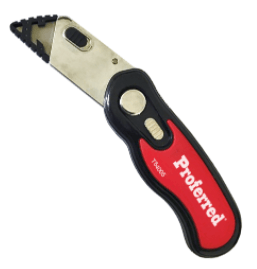 6" Inches Proferred Folding Utility Knife, Qty 1
