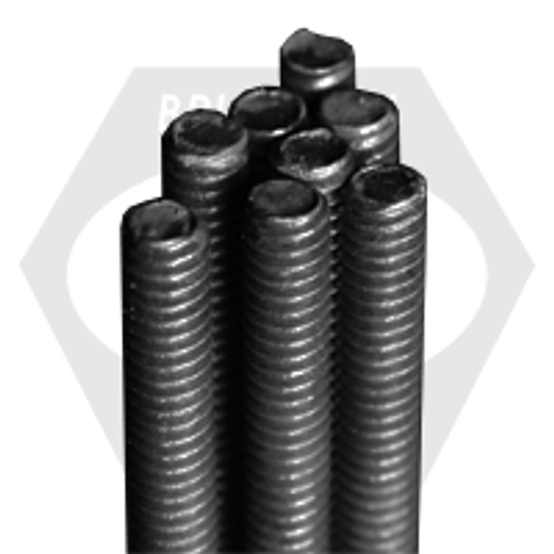 M22-2.50 x 1M, DIN975, Coarse, Metric Threaded Rod 4.6, DIN 975 Coarse, Plain Finish, Qty 5