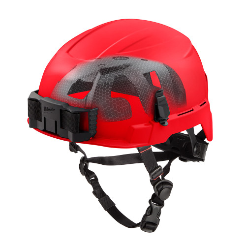 Milwaukee 48-73-1359 BOLT Red Safety Helmet with IMPACT ARMOR Liner (USA) - Type 2, Class E Milwaukee 48-73-1359 BOLT Red Safety Helmet with IMPACT ARMOR Liner (USA) - Type 2, Class E