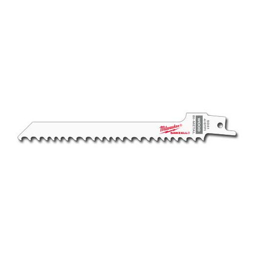 Milwaukee 48-00-5041 6 in. 4/6 TPI SAWZALL Blades 5PK