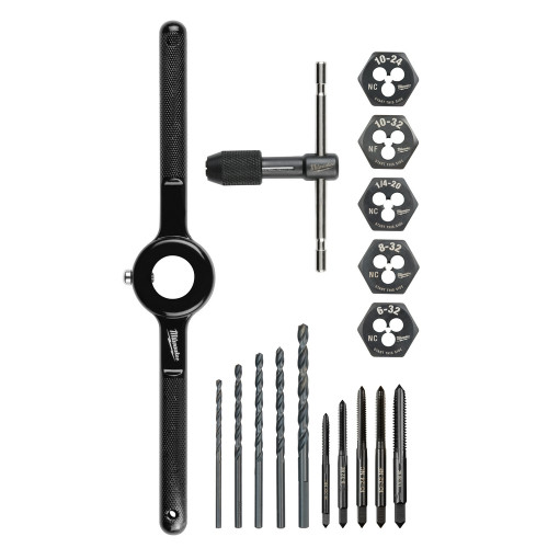 Milwaukee 49-22-5600 17PC SAE Tap and Die Set Milwaukee 49-22-5600 17PC SAE Tap and Die Set