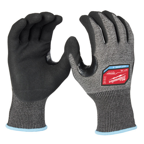 Milwaukee 48-73-7123E Cut Level 2 High-Dexterity Nitrile Dipped Gloves - XL