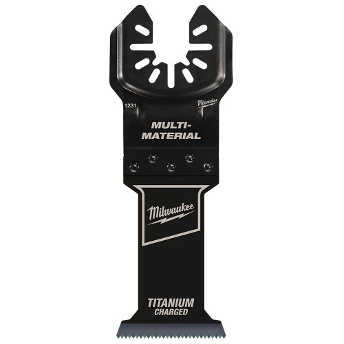 Milwaukee 49-25-1238 OPEN-LOK 1-3/8" TITANIUM CHARGED Bi-Metal Multi-Material Multi-Tool Blades 25PK