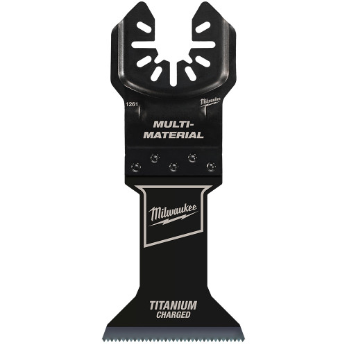 Milwaukee 49-25-1268 OPEN-LOK 1-3/4" TITANIUM CHARGED Bi-Metal Multi-Material Multi-Tool Blades 25PK