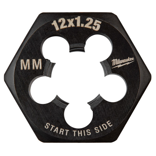 Milwaukee 49-57-5361 M12-1.25 mm 1-Inch Hex Threading Die Milwaukee 49-57-5361 M12-1.25 mm 1-Inch Hex Threading Die