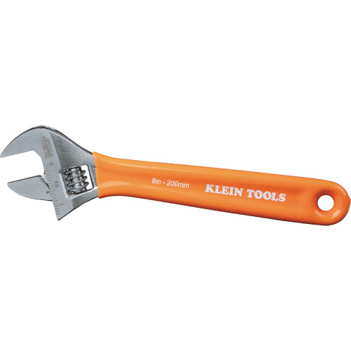 Klein Tools O5078 Extra-Capacity Adjustable Wrench , 8-Inch