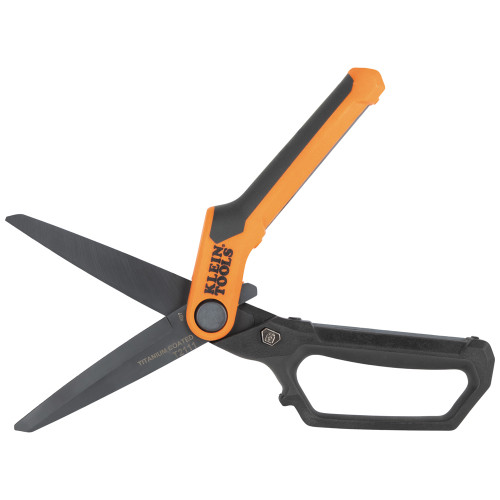 Klein Tools T2111 Titanium-Coated High-Leverage Professional Shears, 10-Inch