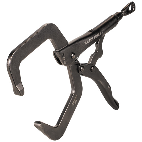 Klein Tools 38631 C-Clamp Locking Pliers With Standard Jaws, 9-Inch
