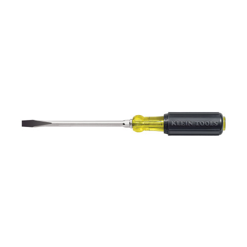 Klein Tools 602-10 3/8-Inch Keystone Screwdriver, 10-Inch Round Shank
